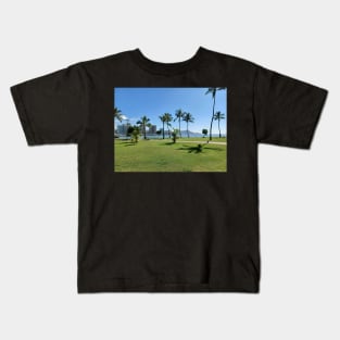 Magic Island, Ala Moana, Honolulu, Hawaii Kids T-Shirt